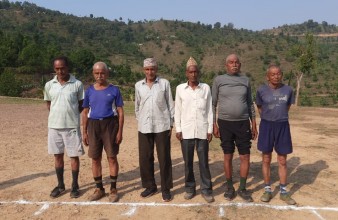 बैतडीको मेलौलीमा महिला पुरुष जेष्ठ नागरीक दौड प्रतियोगिताः अवस्थी र भाट प्रथम